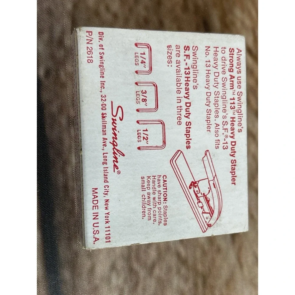 Swingline Vintage Mid Cen.  For Collectors 1/2